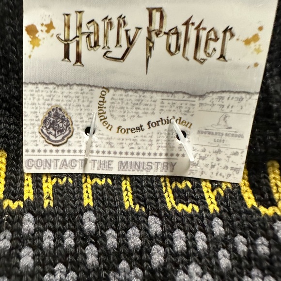Harry Potter HUFFLEPUFF Thick Knee/Boot Socks Shoe Size 4-10 Brand New! - Picture 9 of 15